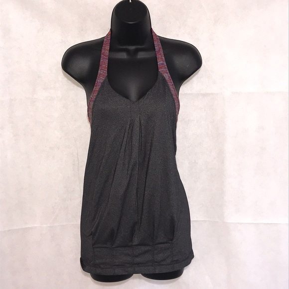 lululemon athletica Tops - Lululemon Charcoal Gray Workout Tank Size 4–C1